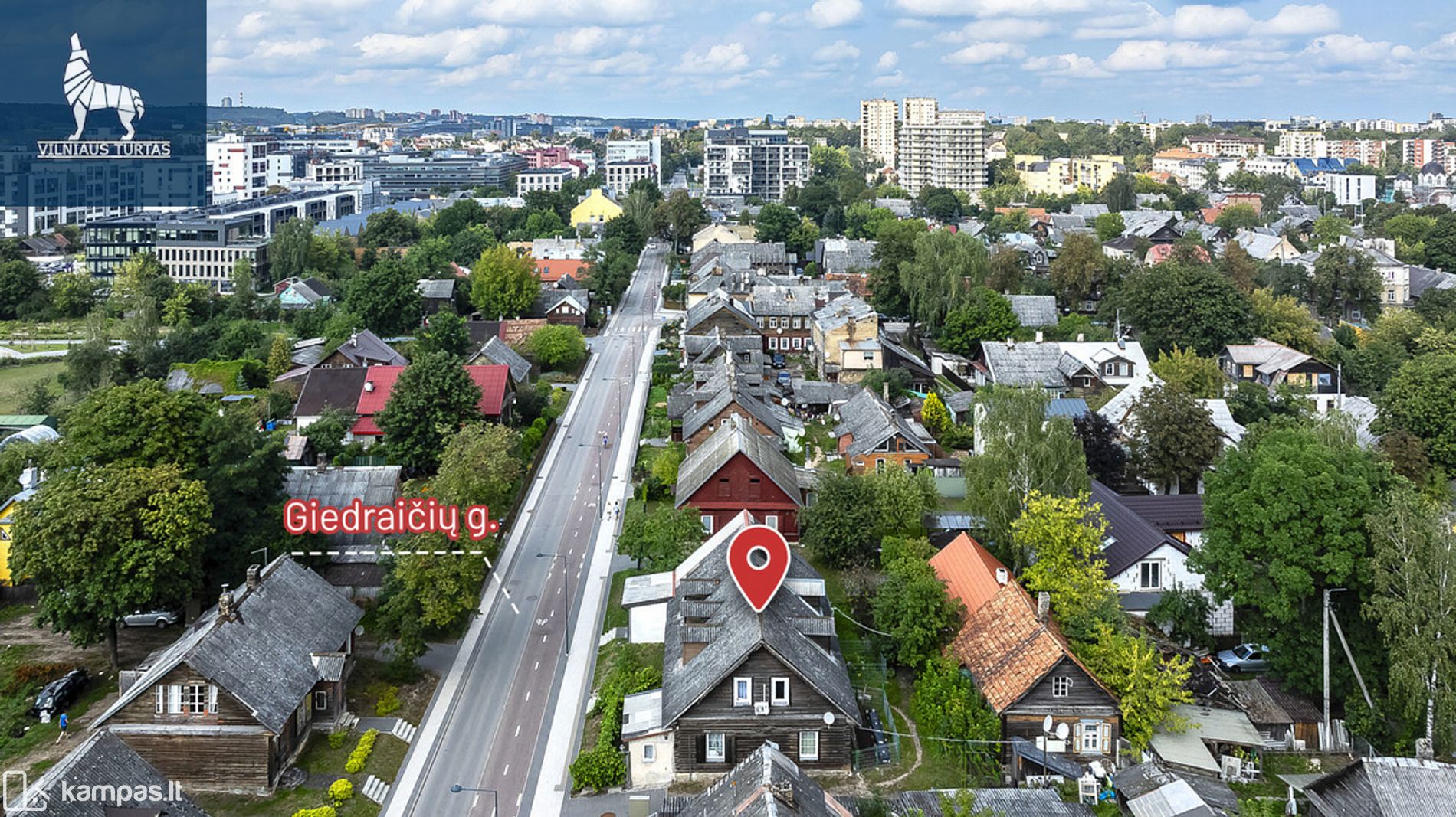 Main Image Vilnius, Šnipiškės, Giedraičių g.