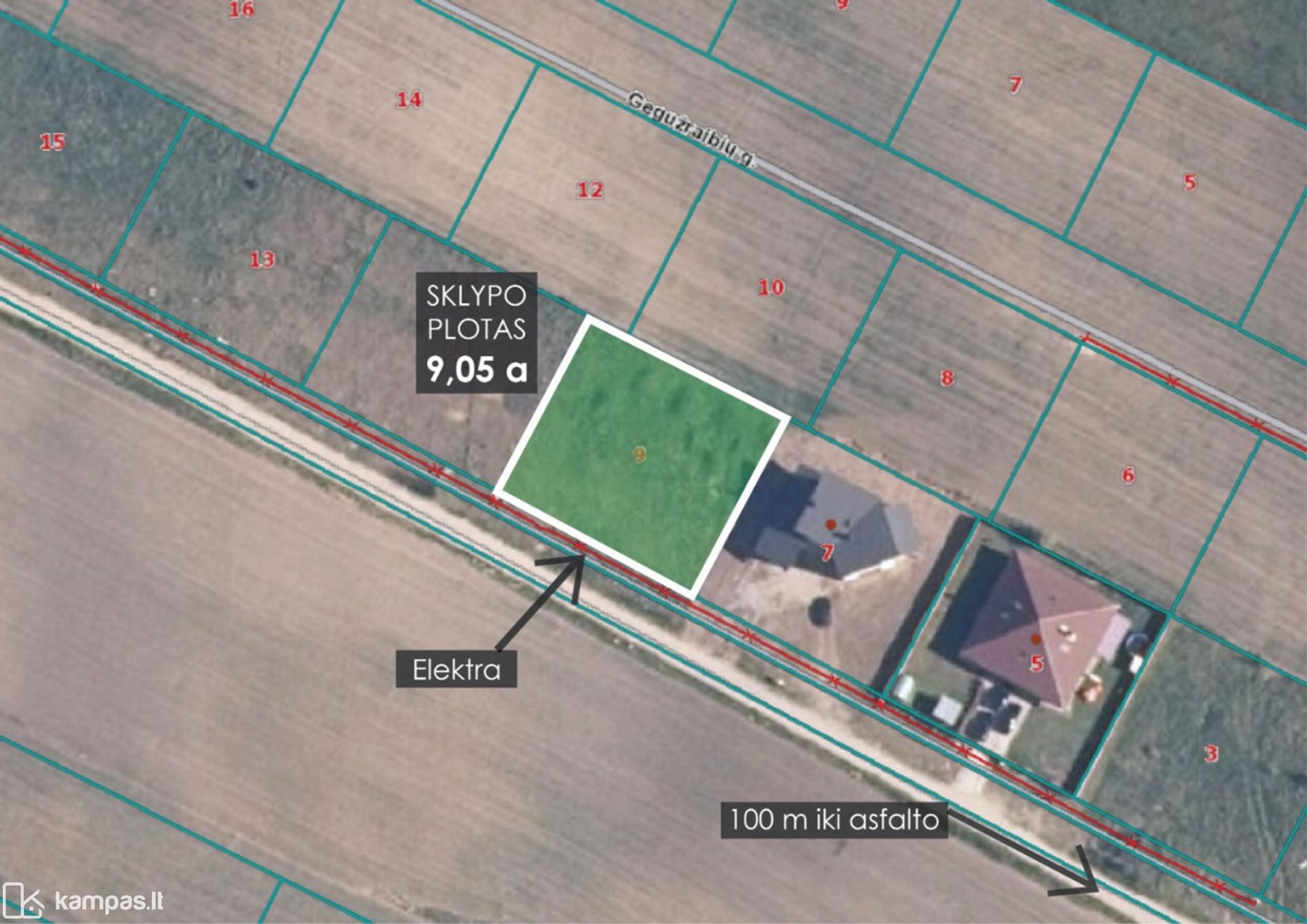 Main Image Klaipėdos r. sav., Graudūšiai, Letūkų g.