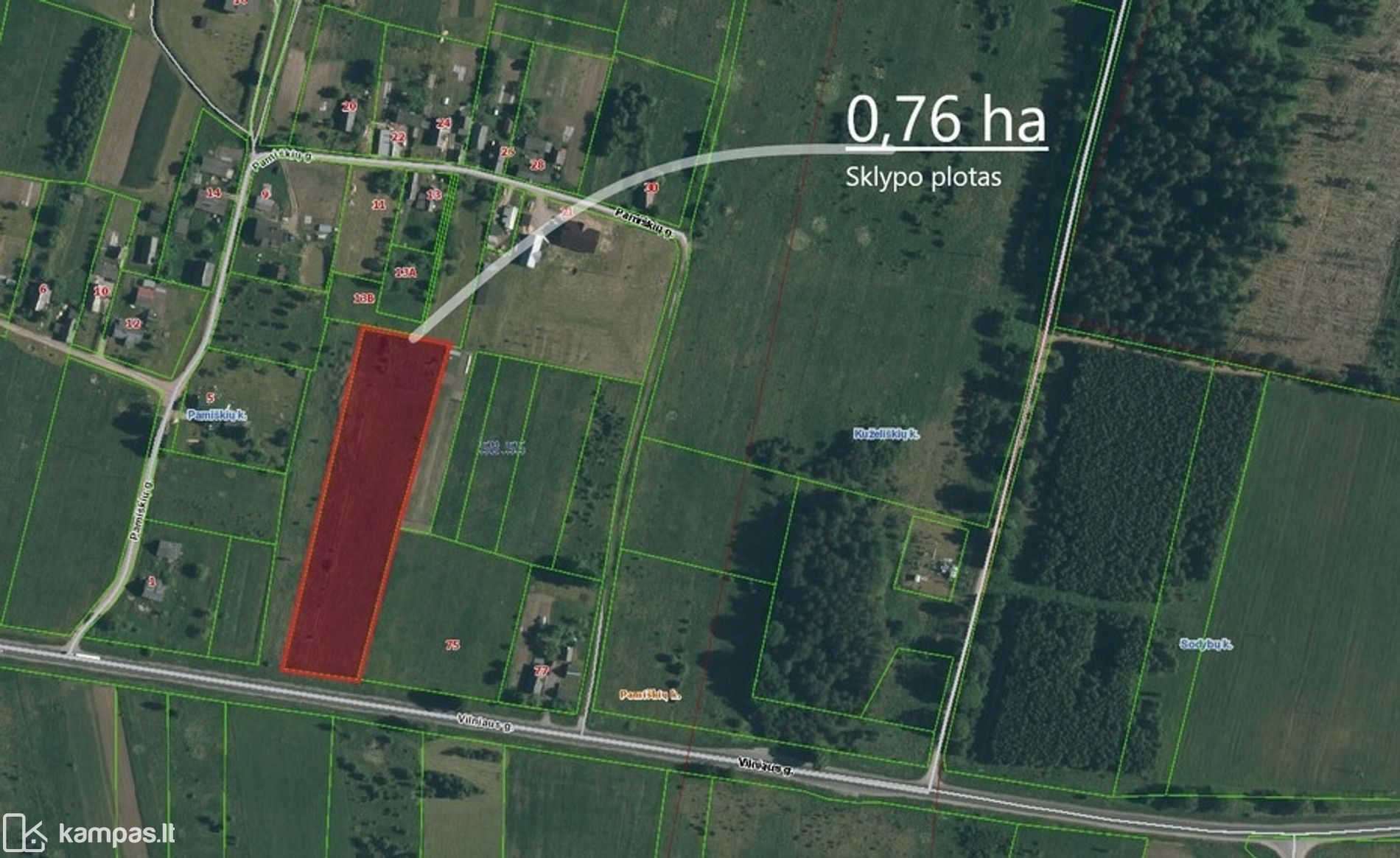 Main Image Vilniaus r. sav., Pamiškiai, Vilniaus g.