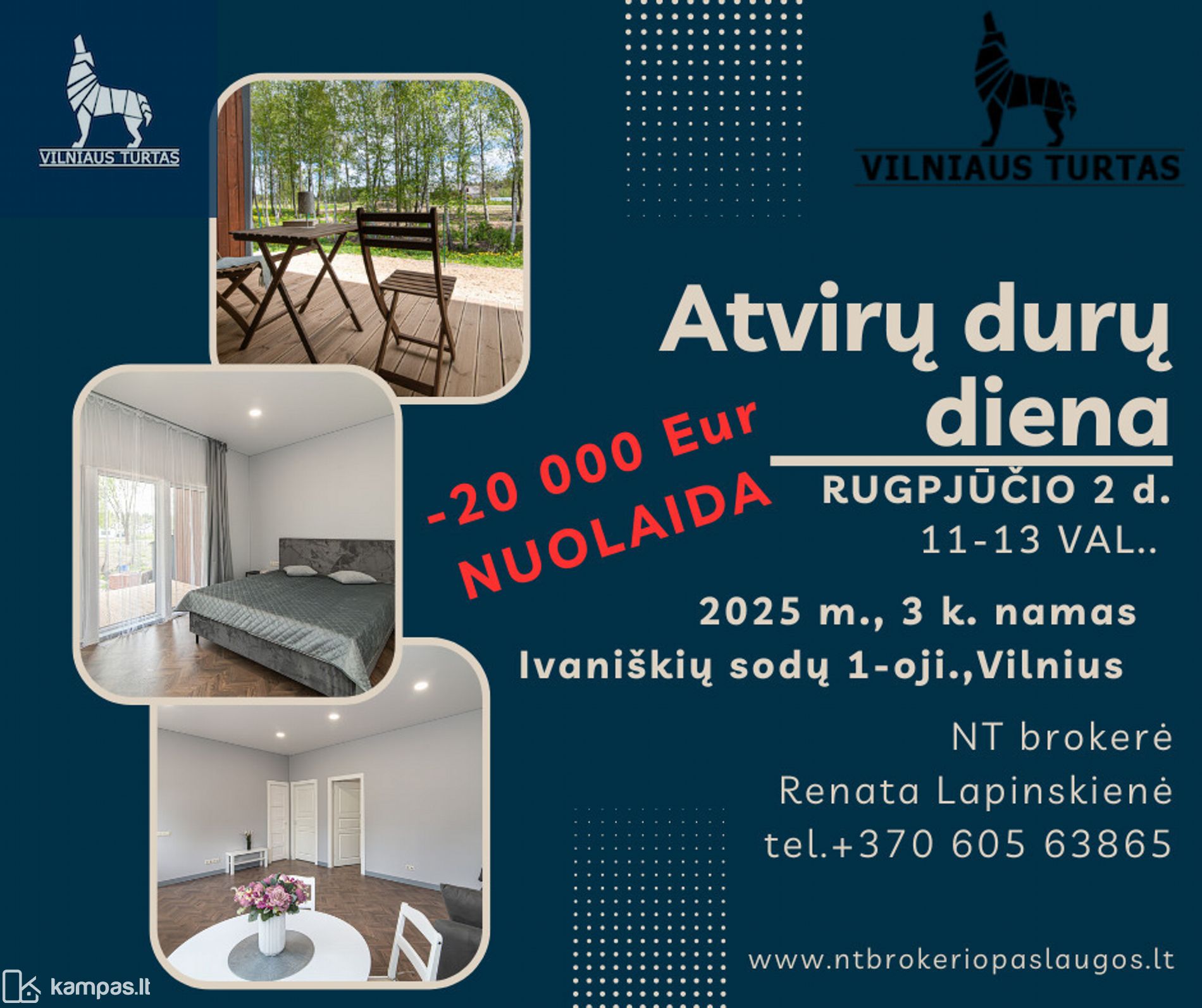 Main Image Vilnius, Naujoji Vilnia, Ivaniškių Sodų 1-oji g.