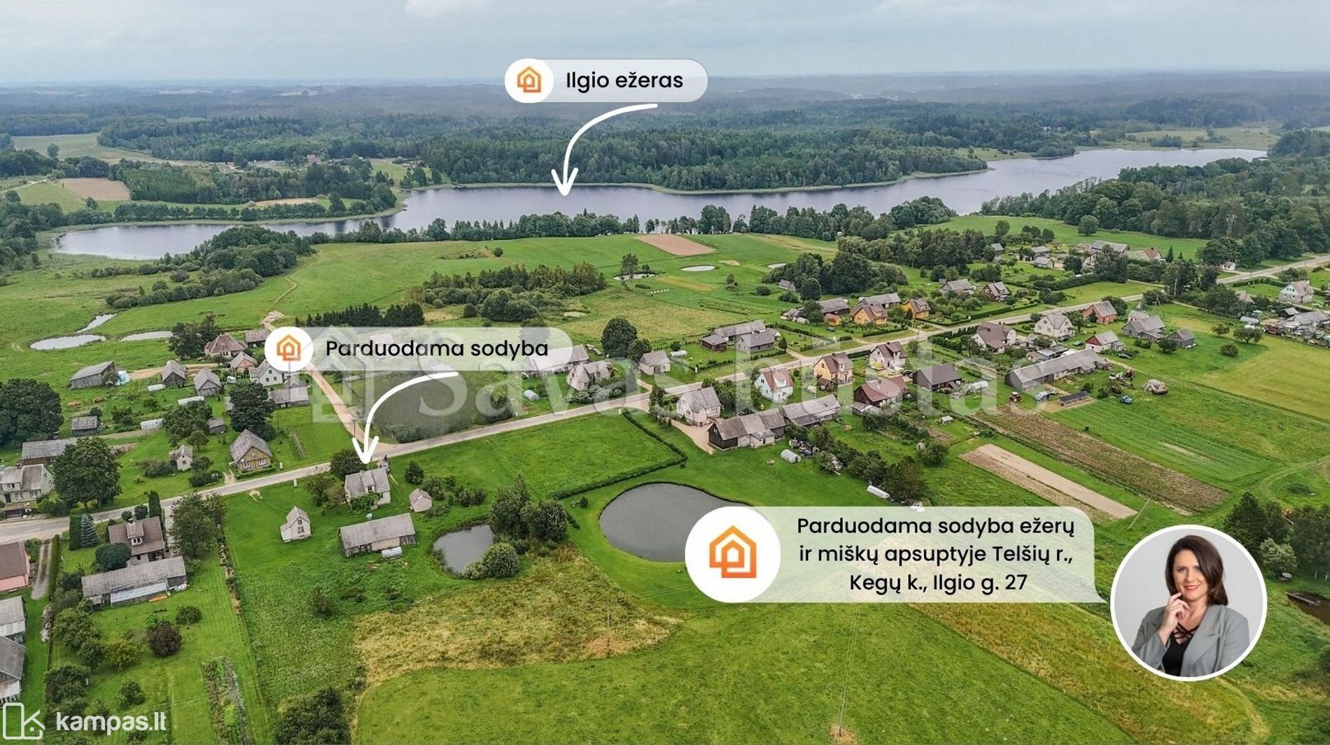 Main Image Telšių r. sav., Kegai, Ilgio g.