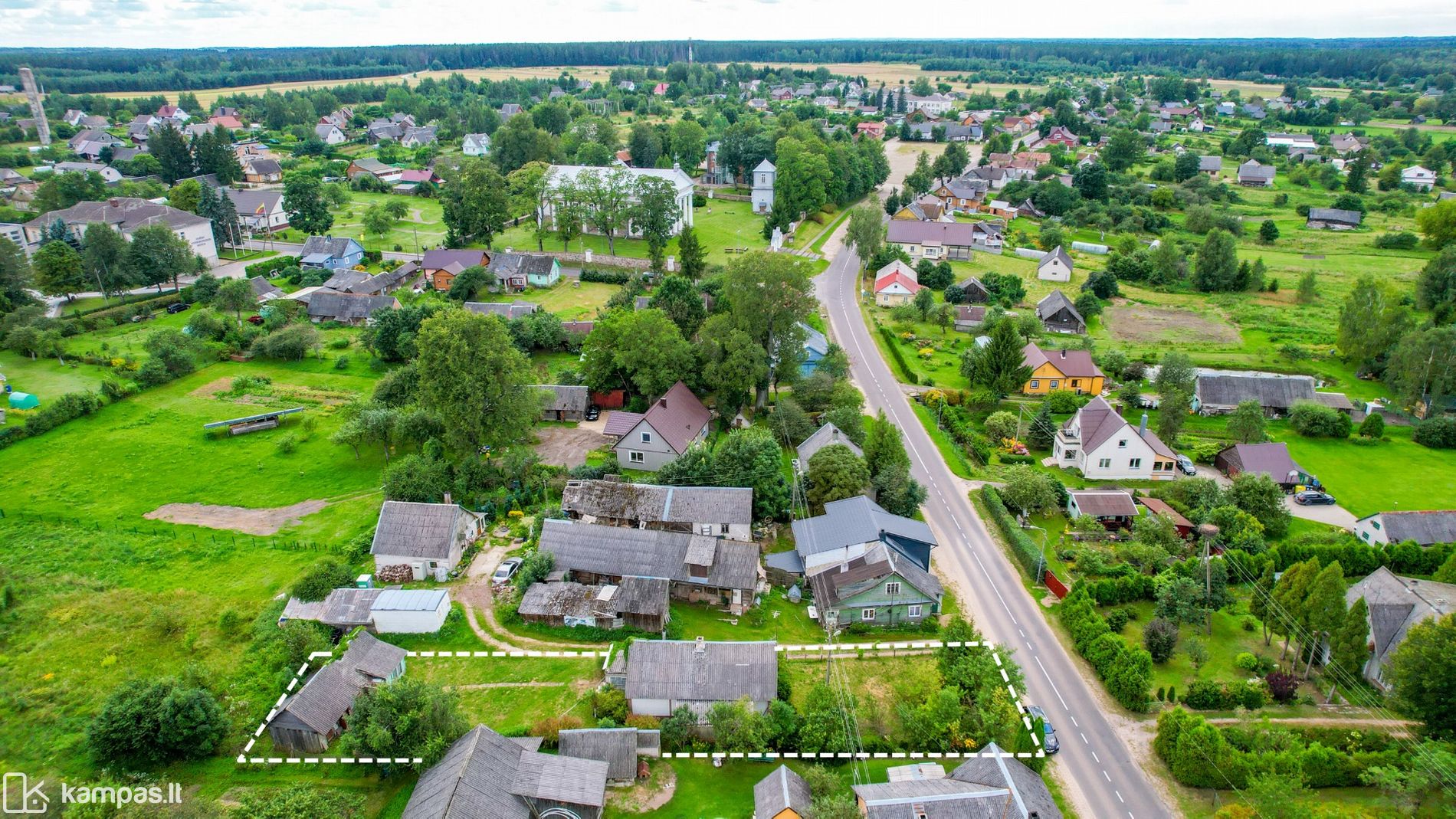 Main Image Trakų r. sav., Onuškis, Trakų g.