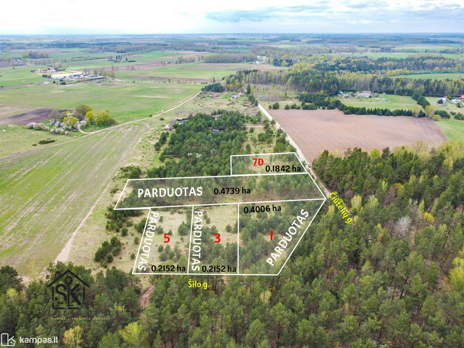 Main Image Šilutės r. sav., Sakūtėliai, Šilo g.