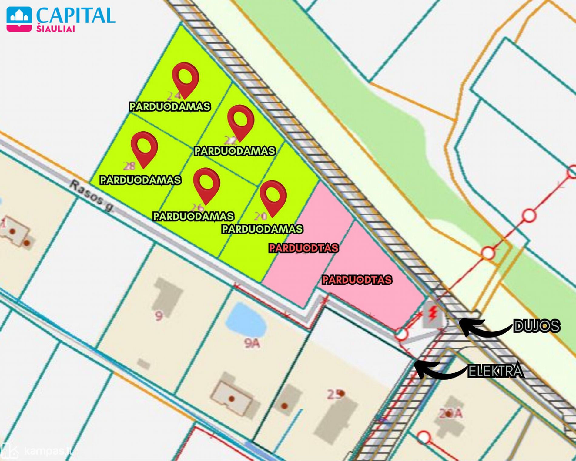 Main Image Šiaulių r. sav., Kairiai, Rasos g.