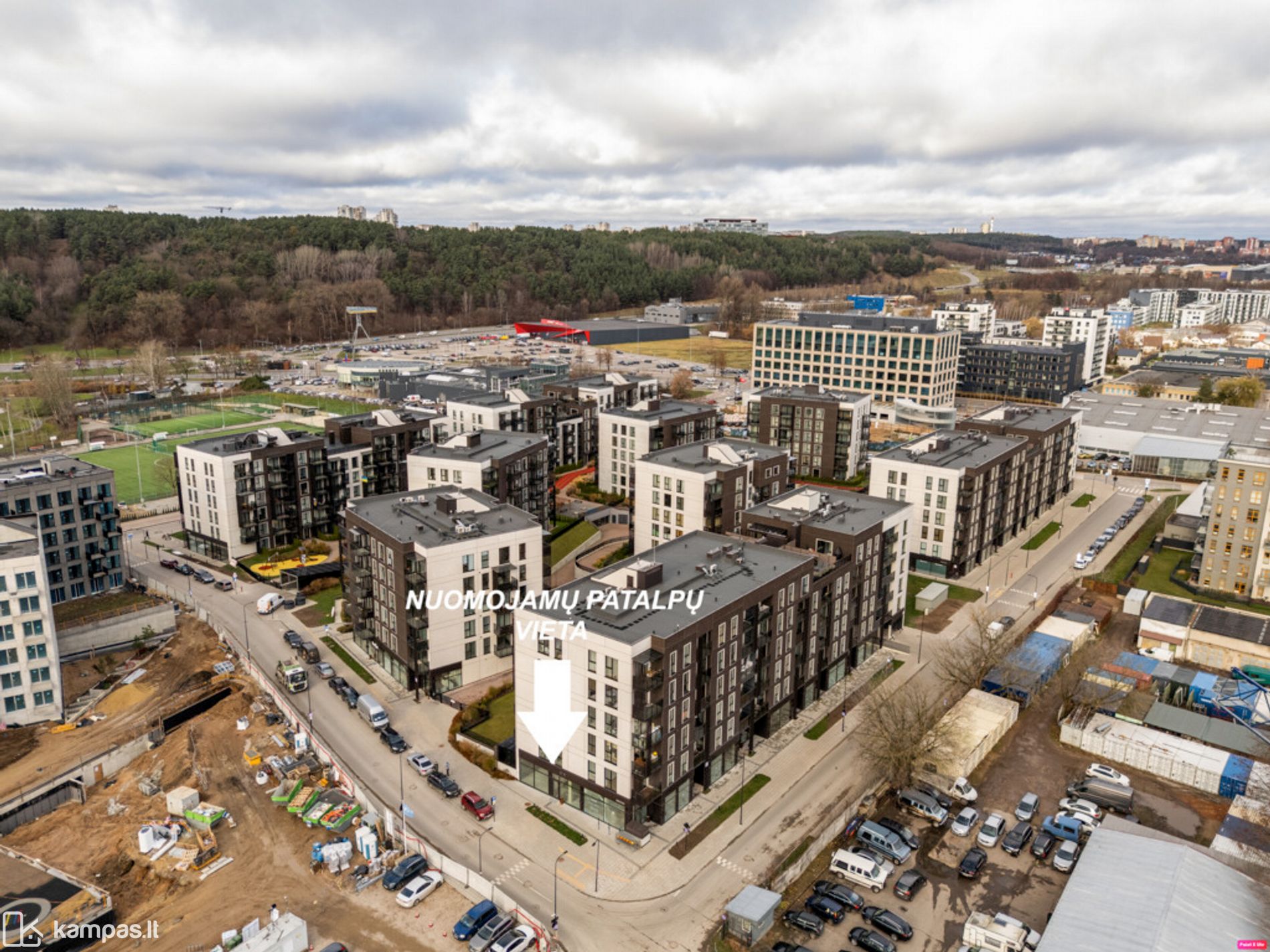 Main Image Vilnius, Šnipiškės, Šatrijos g.