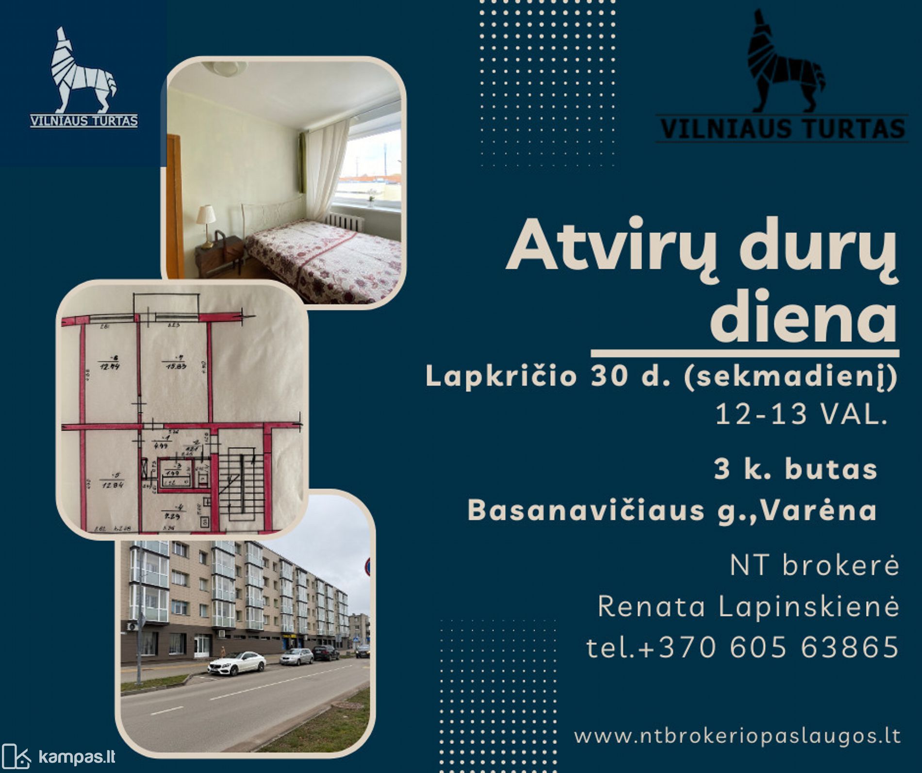 Main Image Varėnos r. sav., Varėna, J. Basanavičiaus g.