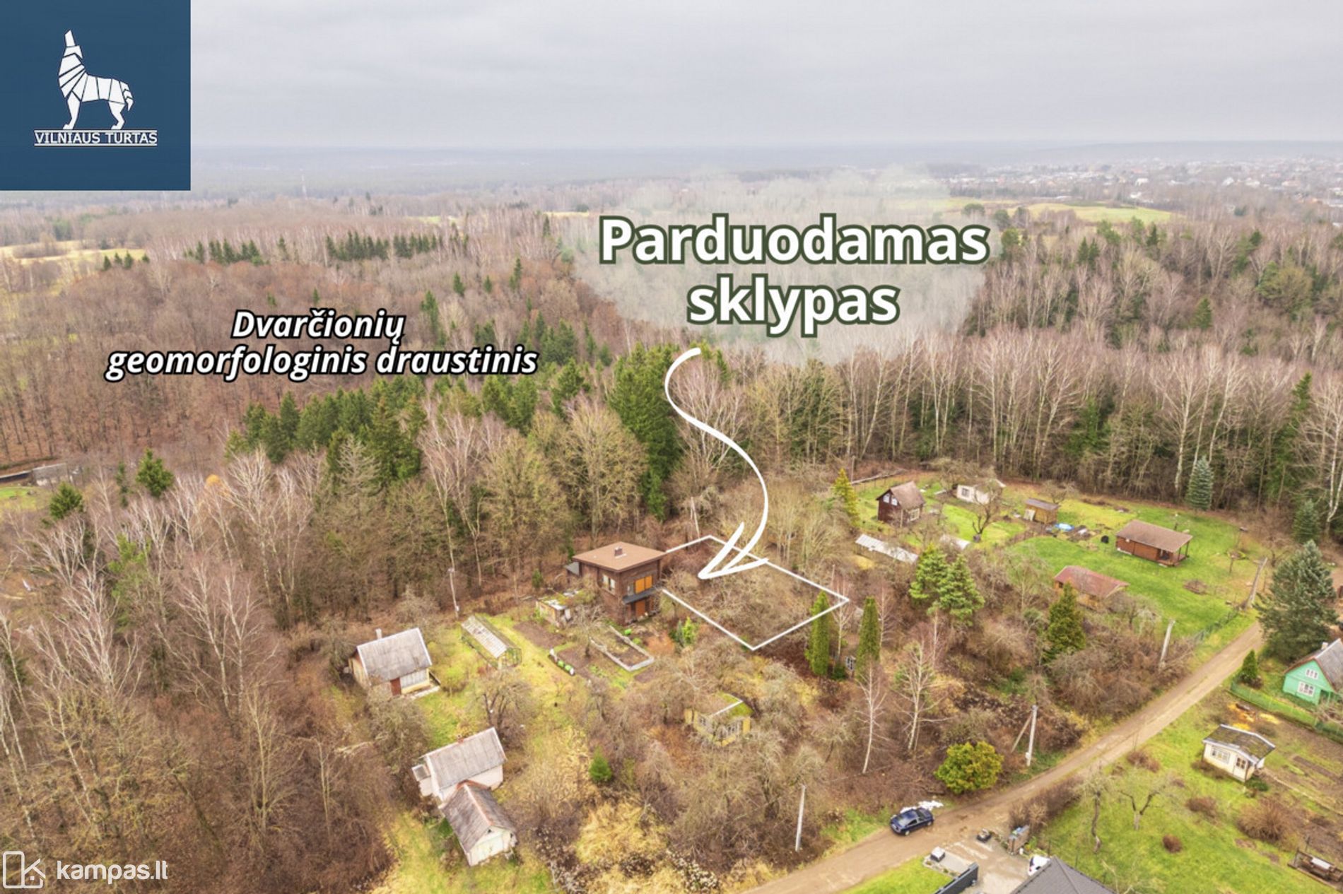 Main Image Vilnius, Dvarčionys, Juodvarnių Sodų 26-oji g.