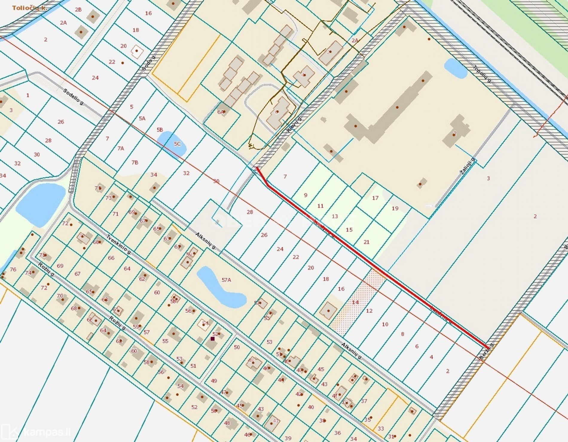 Main Image Šiaulių r. sav., Toliočiai, Alksnių g.