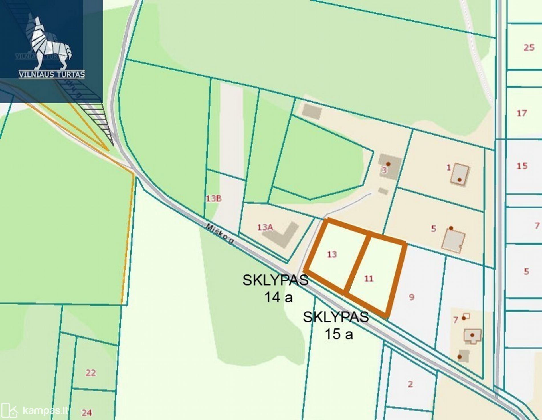 Main Image Vilniaus r. sav., Šatrininkai, Miško g.