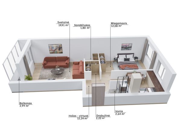 Panevėžys, Centras