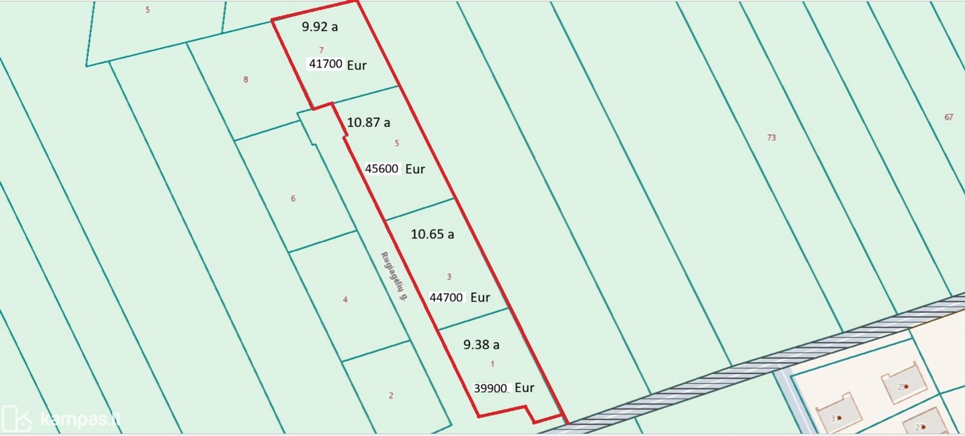 Main Image Kauno r. sav., Romainių Kaimelė, Rugiagėlių g.