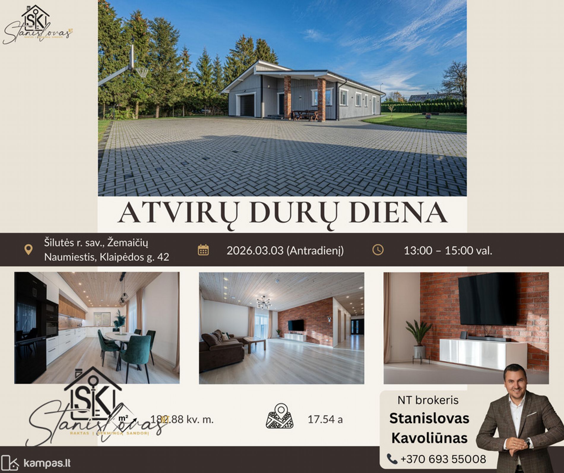 Main Image Šilutės r. sav., Žemaičių Naumiestis, Klaipėdos g.