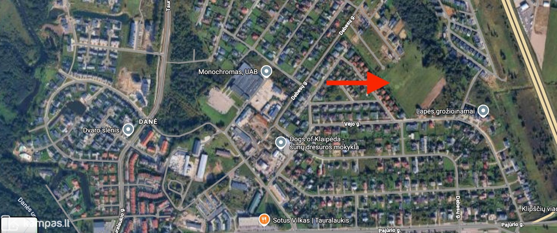 Main Image Klaipėda, Tauralaukis, Žaibo g.