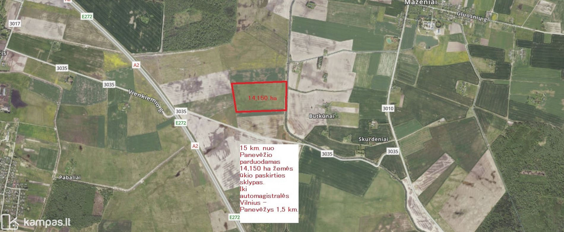 Main Image Panevėžio r. sav., Butkūnai