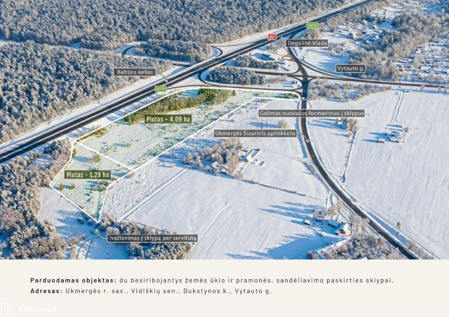 Main Image Ukmergės r. sav., Dukstyna, Vytauto g.