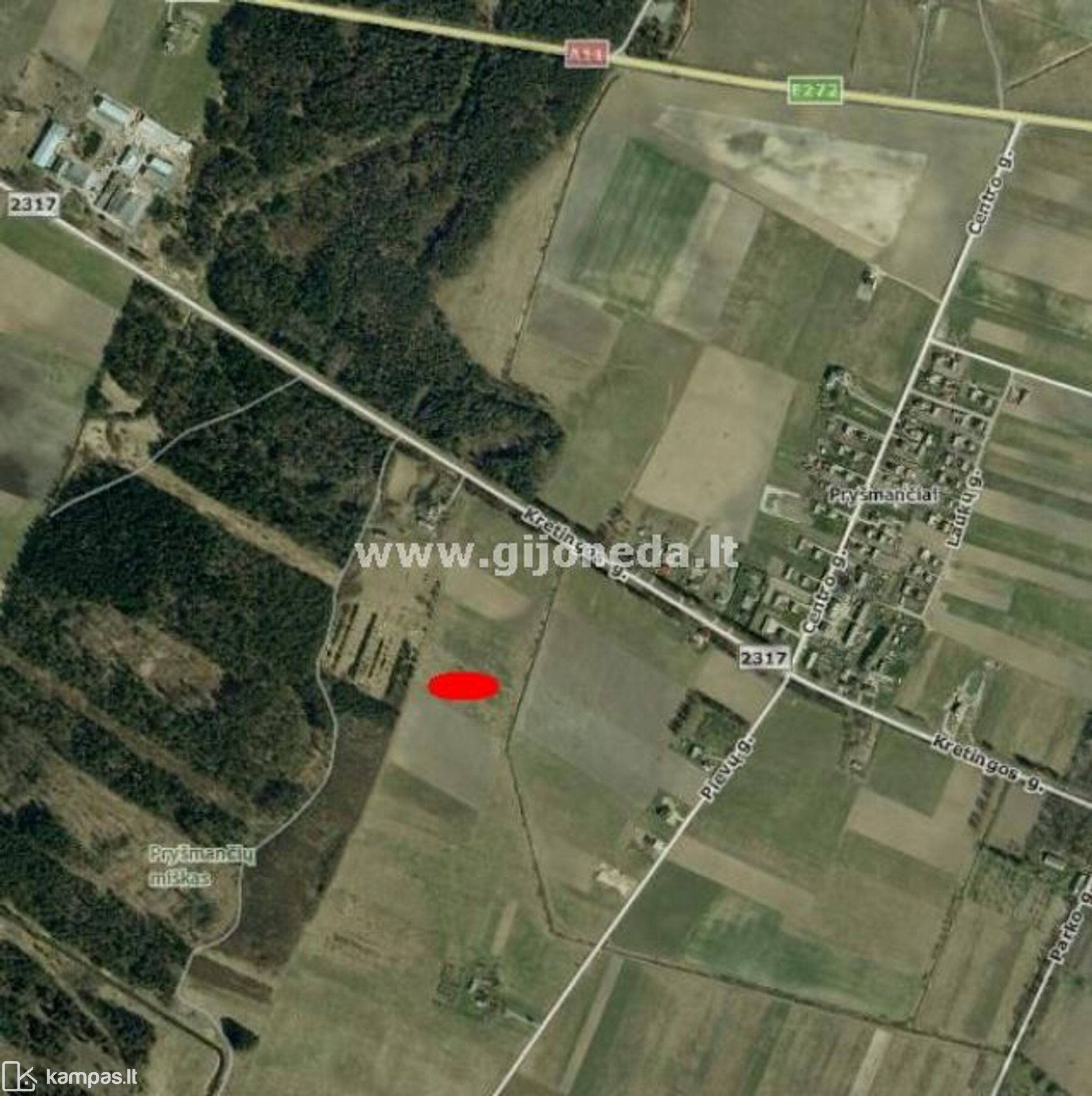 Main Image Kretingos r. sav., Pryšmančiai