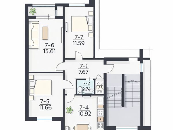 Kauno r. sav., Neveronys