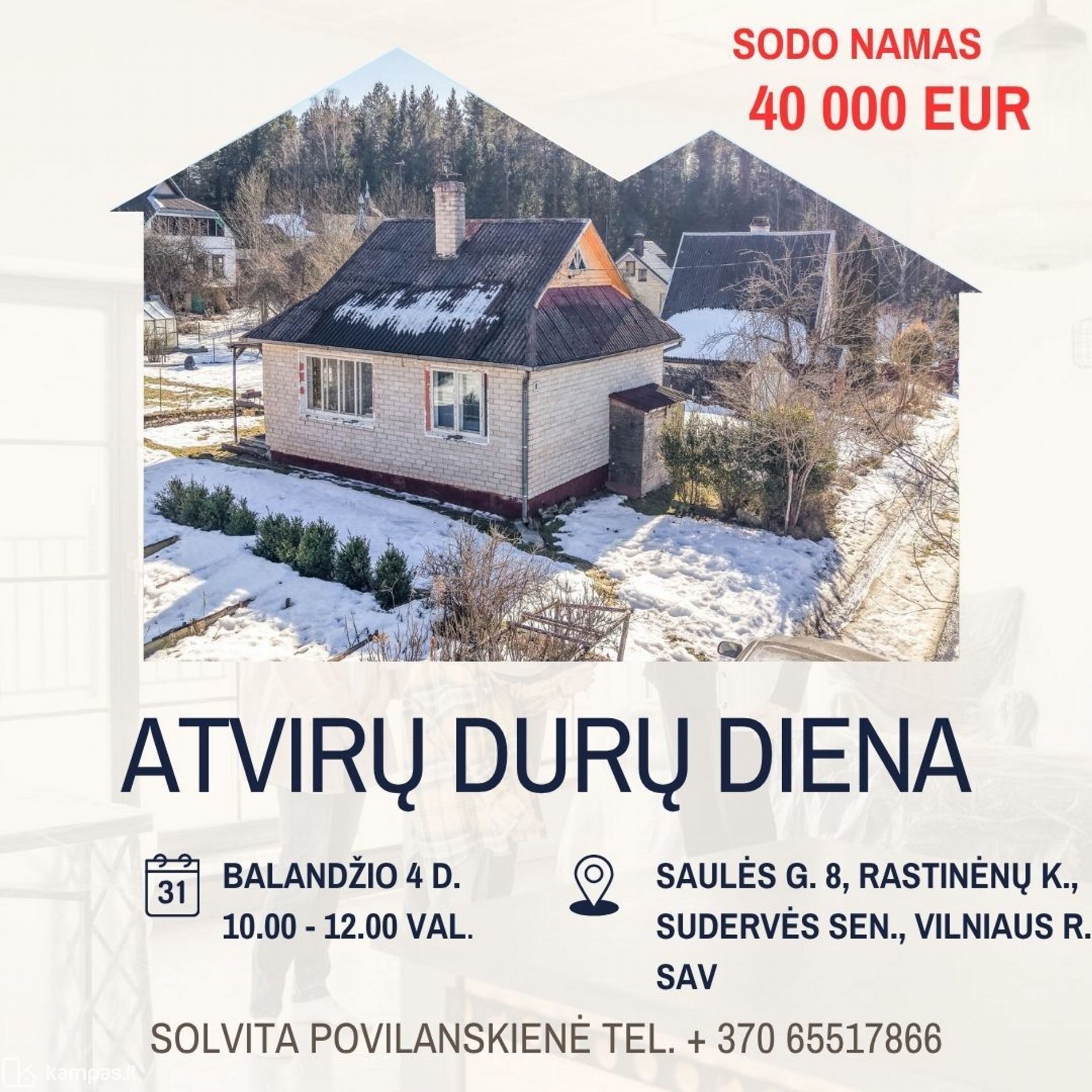 Main Image Vilniaus r. sav., Rastinėnai, Saulės g.