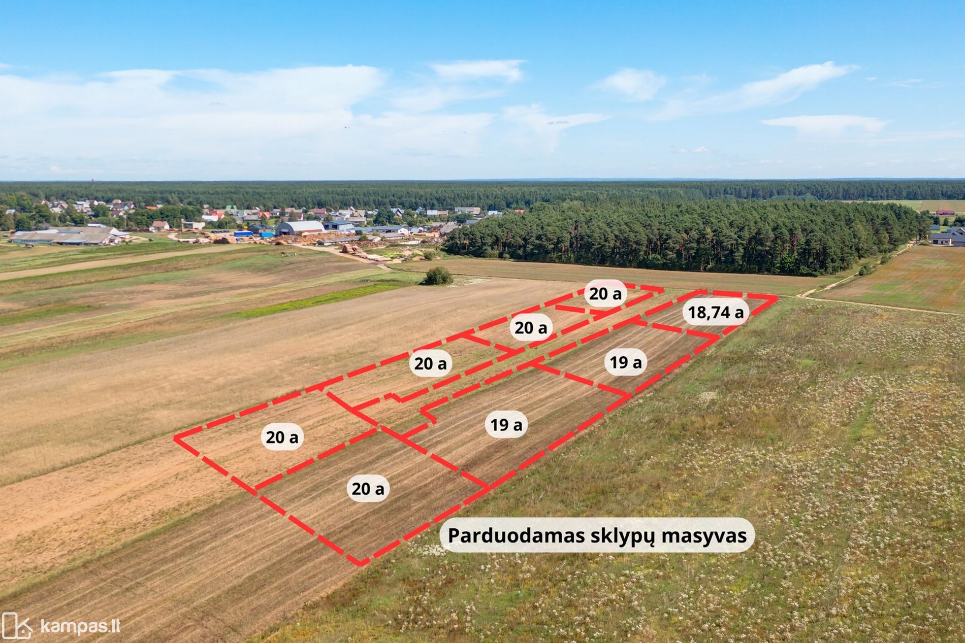 Main Image Trakų r. sav., Paluknys, Merkio g.