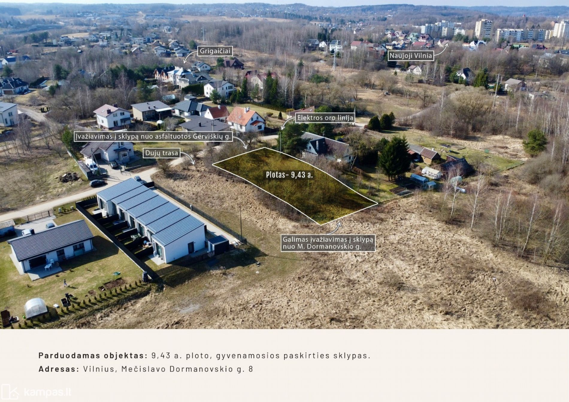 Main Image Vilnius, Naujoji Vilnia, Mečislavo Dormanovskio g.