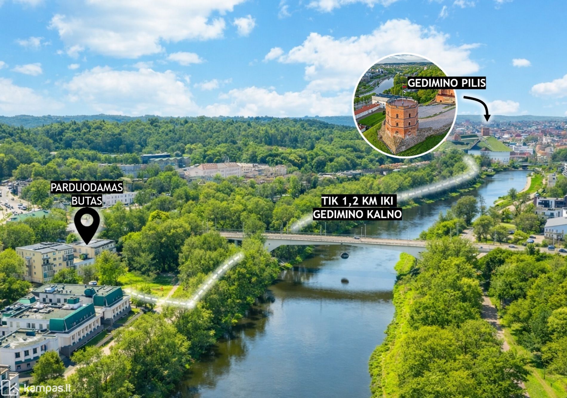 Main Image Vilnius, Antakalnis, P. Vileišio g.