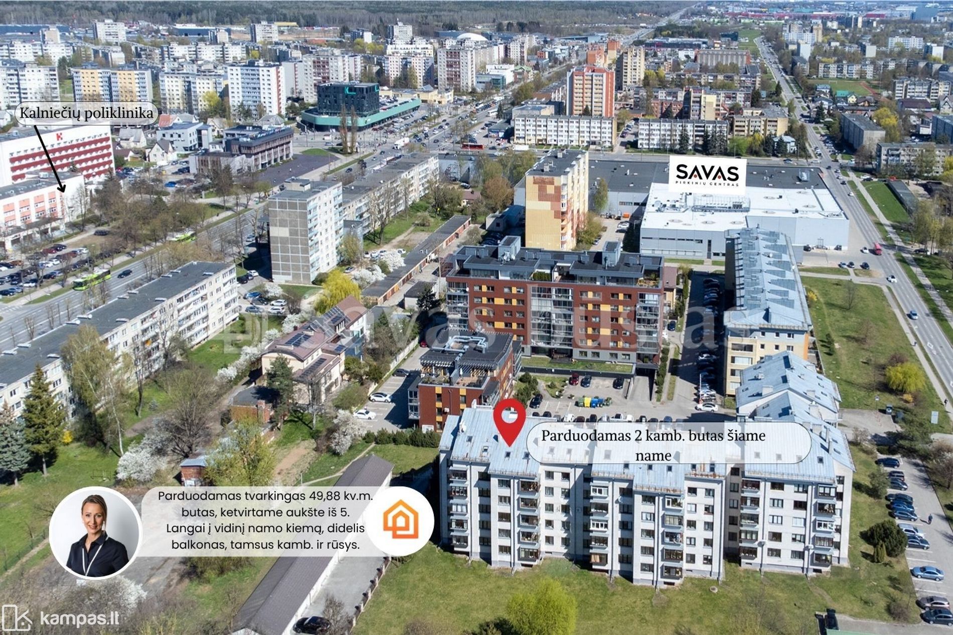 Main Image Kaunas, Dainava, Partizanų g.