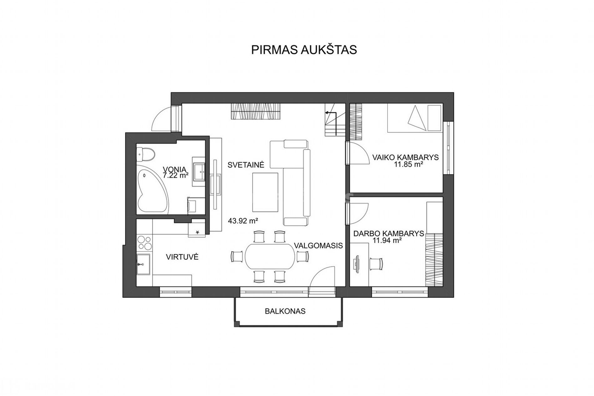 Main Image Kaunas, Kaniūkai, Įkalnės aklg.