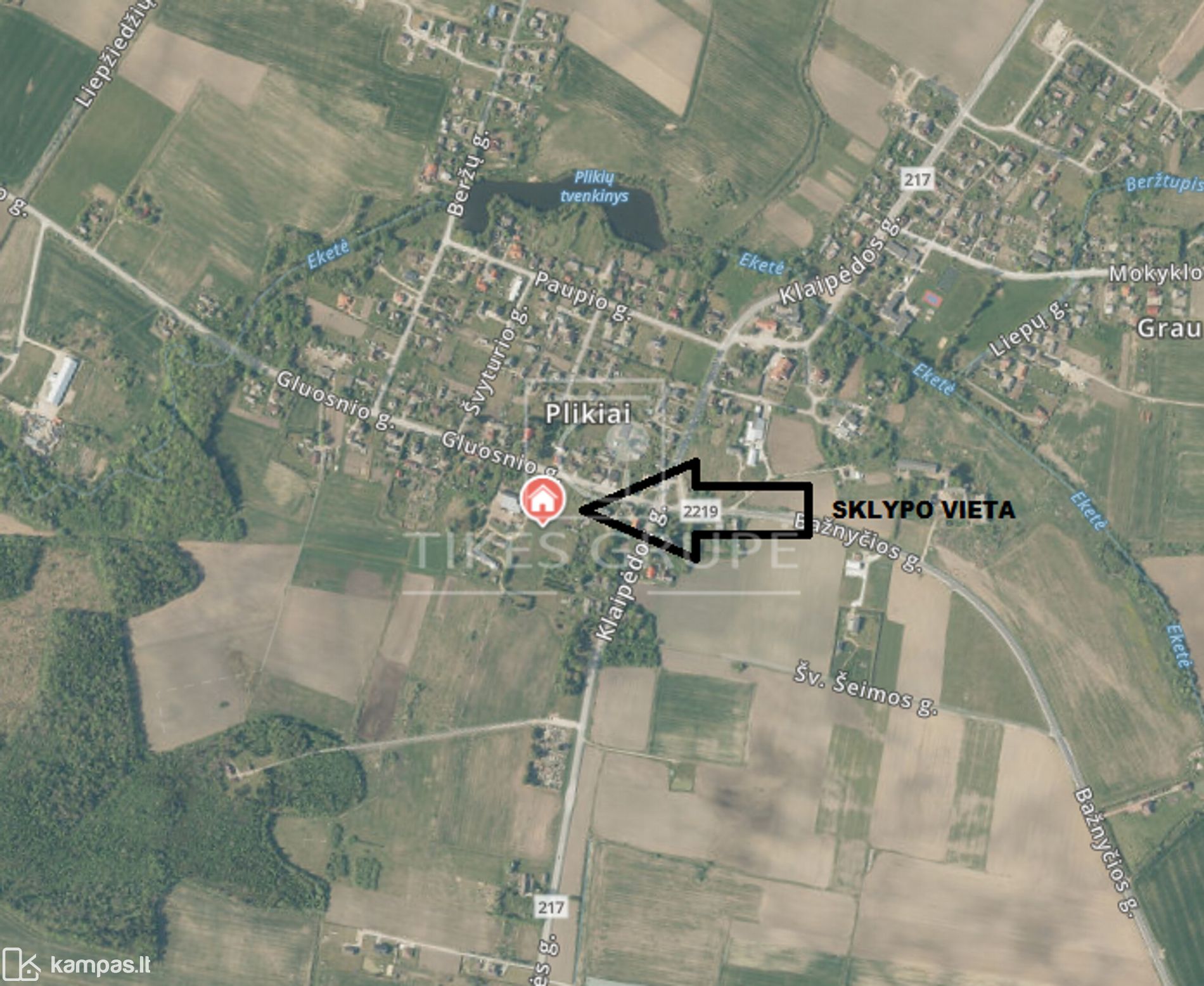 Main Image Klaipėdos r. sav., Plikiai, Gluosnio g.