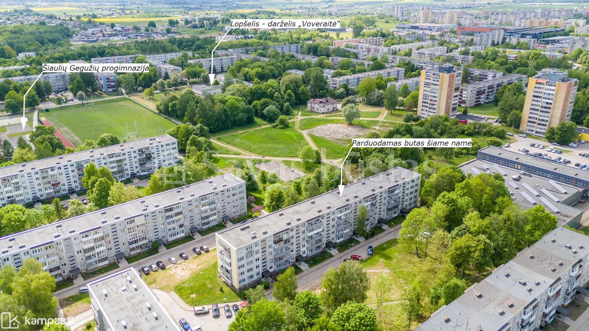 Main Image Šiauliai, Lieporiai, S. Dariaus ir S. Girėno g.