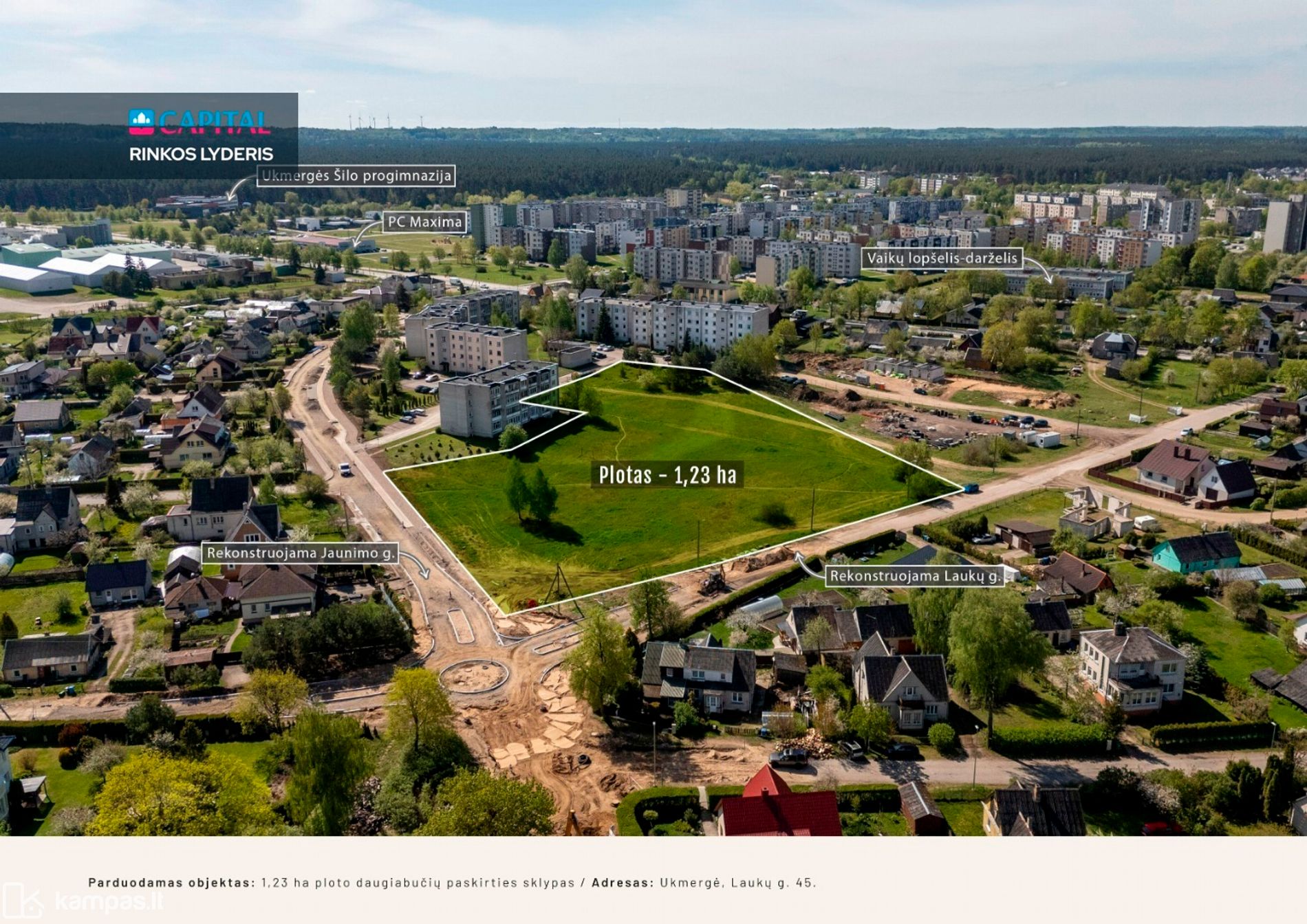 Main Image Ukmergės r. sav., Ukmergė, Laukų g.